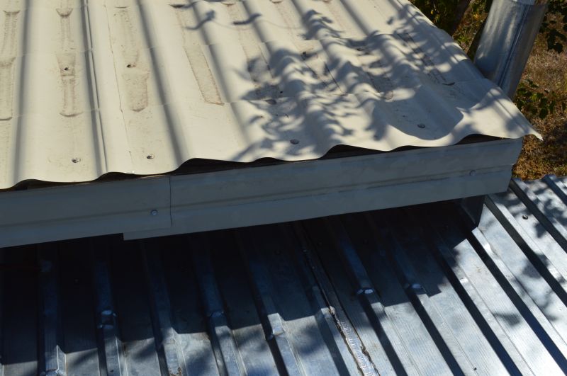 Metal Roof Flashing Repair